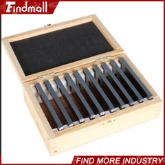 Findmall 1/8 × 4″ 10 Pair Precision Parallel Set 0. 001″ Hardened Steel In Case