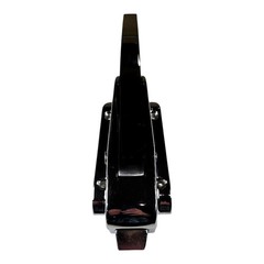 Kason 10056L05020 Chrome Walk-In 3-3/8 in Overall Width Cooler Door Latch Body