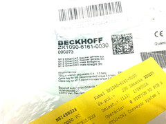 Beckhoff ZK1090-6161-0030 Double Ended EtherCAT Power Cable M12 4-Pin 090973