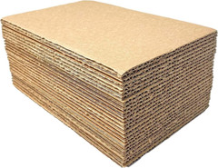 200 9X12 Cardboard Corrugated Pads Inserts Filler Sheet 9 X 12