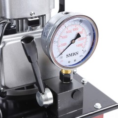 110V 750W Electric Driven Hydraulic Pump Single Acting Manual Valve 10000PSI USA