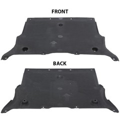 Front Under Engine Cover Splash Guard Tesla Model 3 2017-2023 1104312-00-B Black