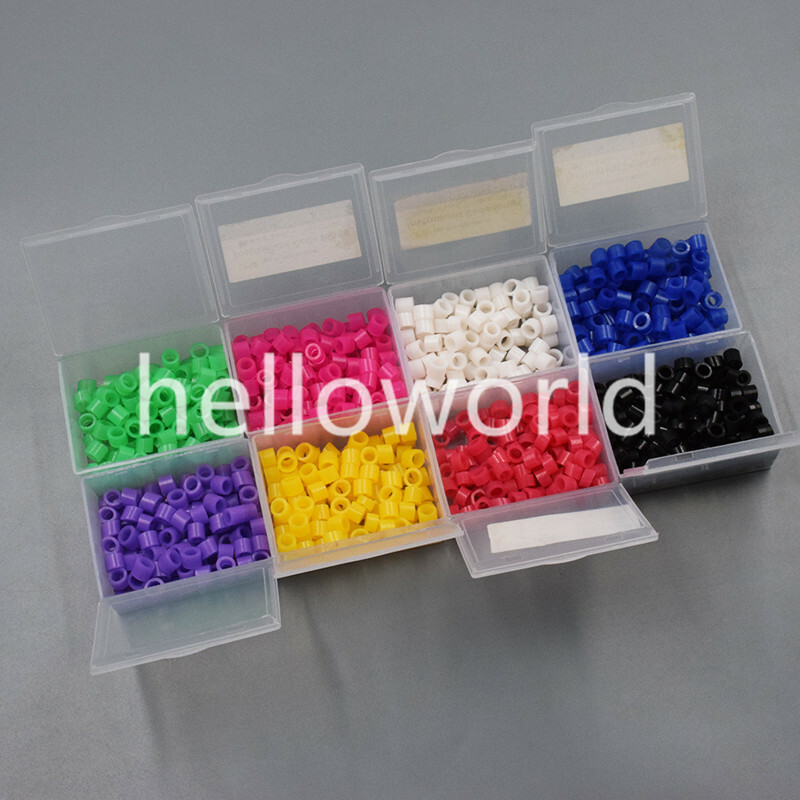 1000 Pcs New Dental Orthodontic Colorful Silicone Code Rings 135ºC Autoclavable