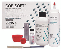 GC America COE-SOFT Soft Denture Reline Material Professional Package