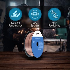 (2 x 10-Lb Spools) ER70S-6 .035″ (0.9 mm) Mild Steel MIG Welding Wire