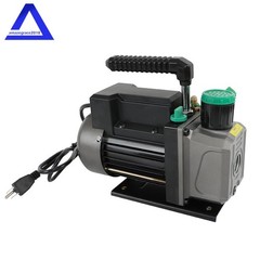 1/3HP 4CFM MANIFOLD GAUGE Set Air Vacuum Pump HVAC AC Refrigerant Kit