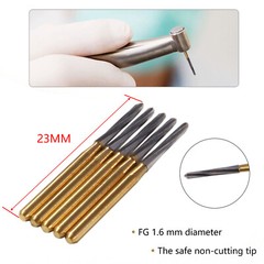 1 box Dental Surgical Endo-Z Bur Carbide Tungsten Finishing cutter FG 23mm USA