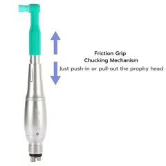 Dental 360° Swivel Hygiene Prophy Handpiece Air Motor 4:1 Cone 4 Holes 4000 rpm