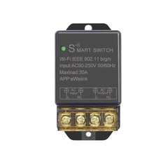 Ewelink 30A Hight Power Wifi Smart Switch 110V/120V/240V, APP Remote with Timer,