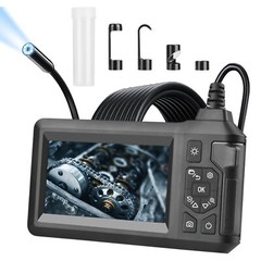 1080P Endoscope Camera with 8 LED Light 8mm Borescope Inspection Camera 16.4FT