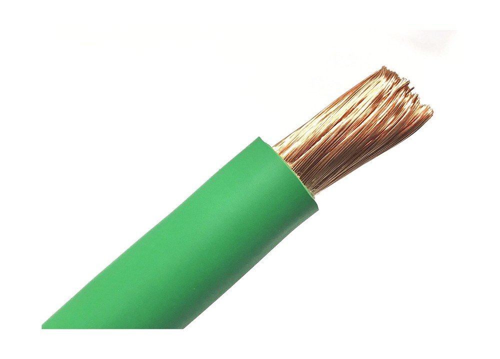 AC/DC Wire And Supply 1/0 AWG GREEN Heavy Duty Extra Flexible Battery Welding…