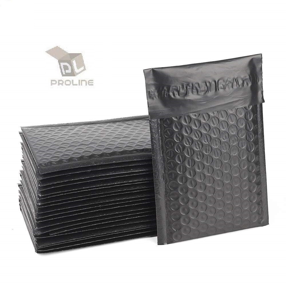 ProLine® 200 Black #2 8.5×12 Poly Bubble Padded Self Seal Envelopes Mailers