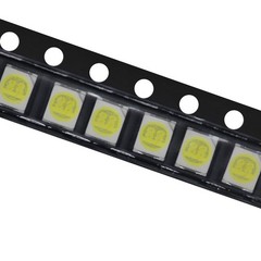 GuuYebe 100pcs 3V 3528 2835 SMD LEDs Beads Sets Replacement White