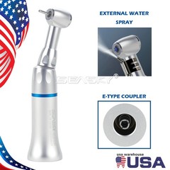 SEASKY Dental Low Speed Contra Angle Handpiece Push Button Fit FG 1.6mm Bur PAG