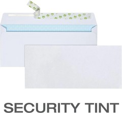Security-Tinted Redi-Strip Envelopes – 1500 Count, 4.125 x 9.5 for Secure Mail