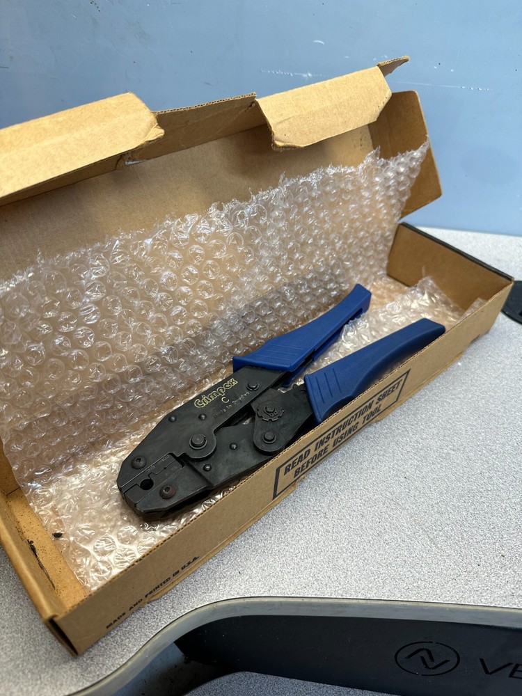 Crimpex Model C AMP 220190-1-A Crimper Made in Sweden. FREE SHIPPING.