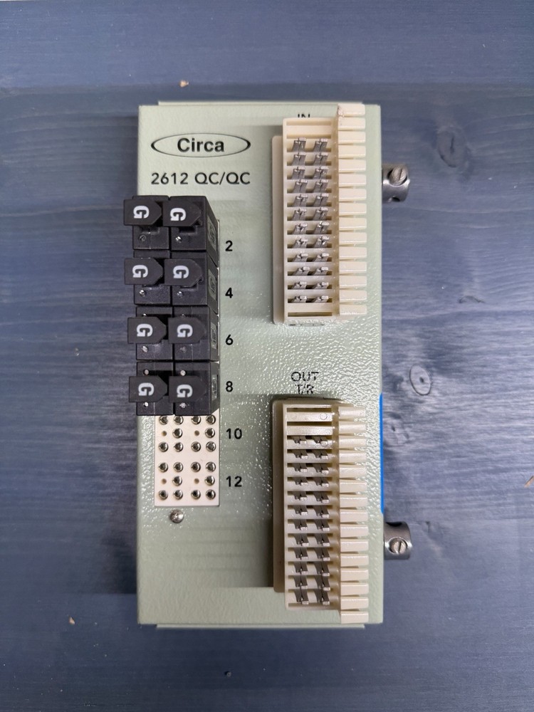 CIRCA TELECOM 2612QC/QC 12PR In/Out No CVR/No Splice 104003