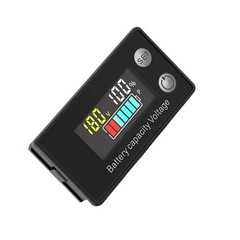 Battery Monitor Meter With LCD Display 12v 24v 36v 48v 60v 72v For Marine Boat
