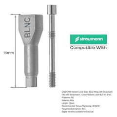 US Straumann Implant Healing Abutment Body Scan Analog Coping for NC/RC Platform