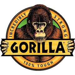 Gorilla Crystal Clear Tape – 1.88″ x 27 ft Roll, Strong Adhesion