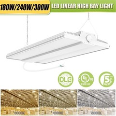300 Watts LED Linear High Bay Light Commercial Ceiling Light Fixture 4500K-5700K