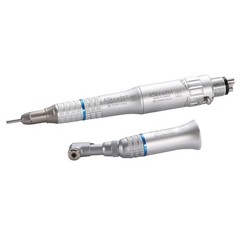 E-Type 4Hole 3 Sets Dental Slow Speed Handpiece Contra Angle Straight Air Motor