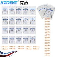 AZDENT Dental Orthodontic Niti Arch Wires Round/ Rectangular Ovoid/Nature Form