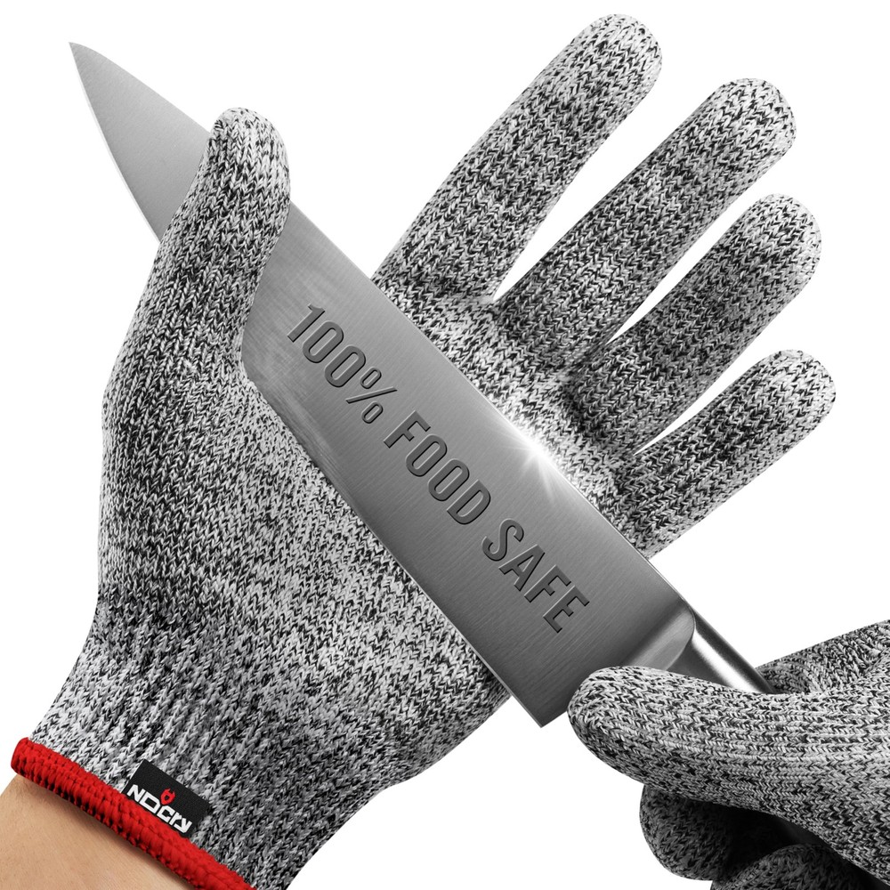 NoCry Premium Cut Resistant Gloves Food Grade — 100 Food Safe — Level 5 Meat …