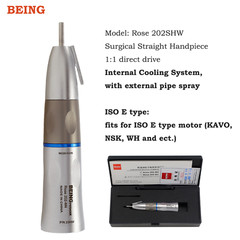 COXO Dental Surgical Handpiece 20:1 Implant Contra Angle 1:1 Straight Attachment