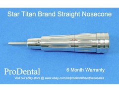 Star Titan Brand Straight Nose Cone Dental Handpiece Attachment – ProDental