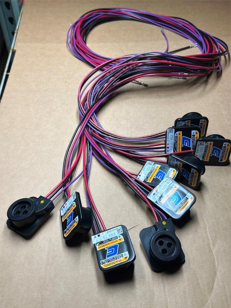 10x Pack Copeland AC Compressor Molded Plug 3 Pin 10 AWG 60″ Wire Wiring Harness