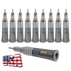 NSK Style E-type Dental Straight Handpiece Slow Low Speed Nosecone Attach AB
