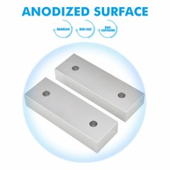 10 Packs (20pcs) 6 x 2 x 1″ Standard Aluminum Soft Jaws Set Fits Kurt 6″ Vises