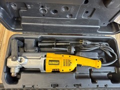 DeWalt DW124 1/2 In Right Angle Drill Heavy Duty 120V Type 2 With Case & Handle