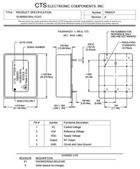 CTS 196 1960031 OCXO 10.000 Mhz Ovenized Crystal Oscillator New Old Stock
