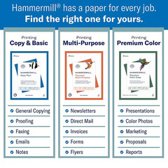 Hammermill Copy Plus Paper 8.5″ x 11″ 20 lb 92 Brightness 5000 Sheets Carton