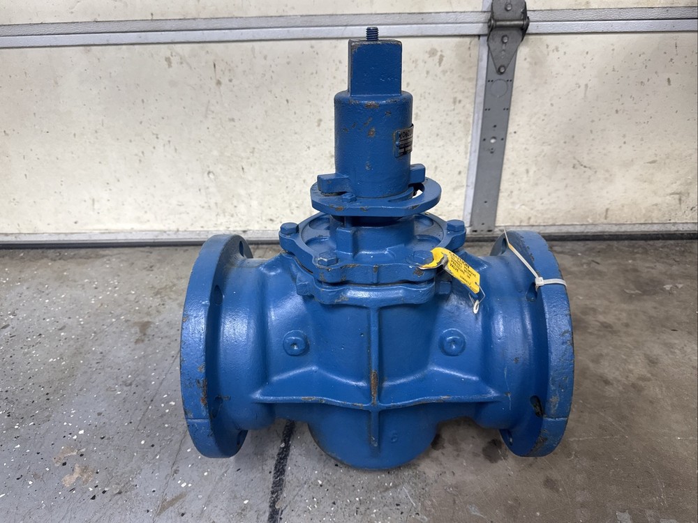 6″ DEZURIK PEC Plug Valve Flanged End Cast Iron 175 psi PN 9652678R002