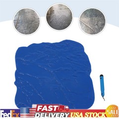 Concrete Floor Stamp Mold Concrete Seamless Stamp Mat Cement Texture Stone Slate