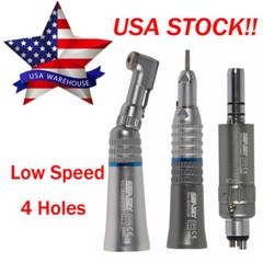 Dental Low Speed Handpiece Straight Contra Angle Air Motor NSK Style YP/EP/YX
