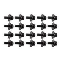 Car Body Bolts Screws M6-1.0x 16mm Long-10mm Hex-17mm Washer For Toyota 20-100PC