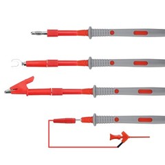 23 in 1 Multimeter Test Lead Kit Electrical Alligator for Meter Clip Probe