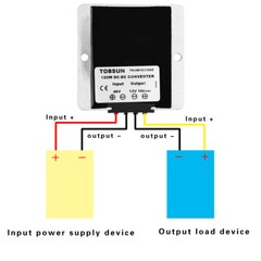 48V to 12V Voltage Reducer DC to DC 10A 120W Converter Regulator Waterproof