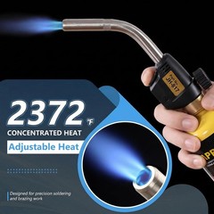 Durable Propane Torch for HVAC and Plumbing – Trigger Start and Adjustable Flame