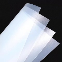 Polypropylene Plastic Sheet Thick 0.3mm to 2mm Translucent Plastic Frosted Sheet