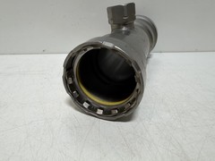 Viega 25436 MegaPressG 1-1/2” X 1-1/2” X 1/2” P X P X FPT Steel Gas Pipe Tee