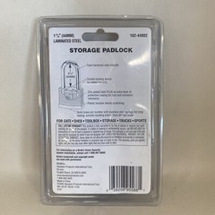 BRINKS 102-44002 Keyed Padlock Steel 44mm High Security, Packaging Varies