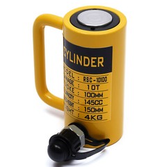 10 Ton Hydraulic Cylinder Jack Single Acting 4″ Stroke Solid Hydraulic Ram Jack