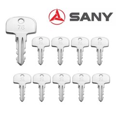 10X 601 Sany Key Fits Sany Mini Excavator Crane Ferris Mower Bluebird school Bus
