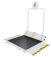NEW Health o meter Digital Wheelchair Scale Dual Ramp Large Platform 2610KL