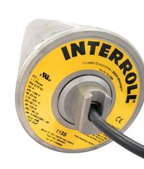 Interroll 113S 6113 Motorized Conveyor Drum Roller 1P 18.51″ SL 4.46″ Ø 0.15 HP